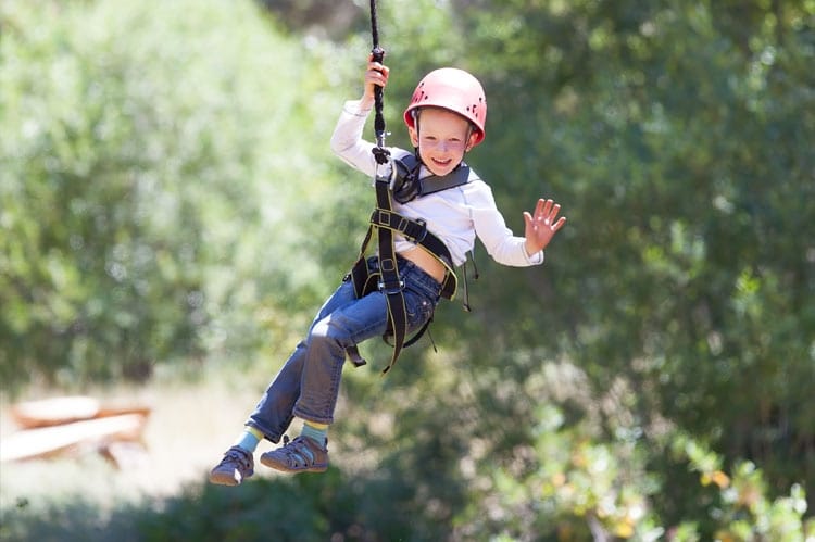 Tirolesa Infantil