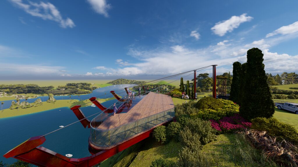 Render Tirolesa e Mirante Suspenso_14 - Foto