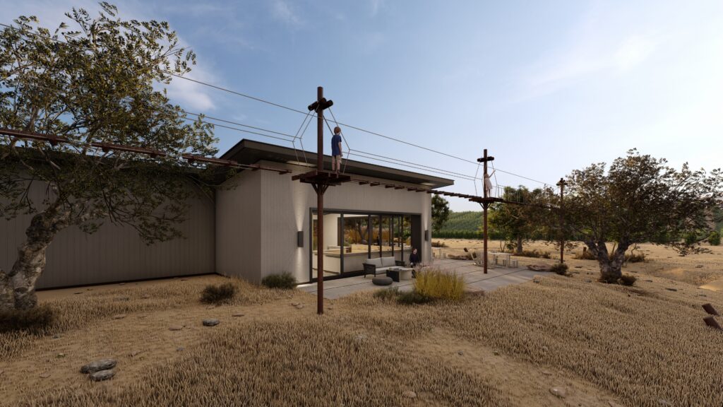 Render arvorismo_Exterior - Dawn